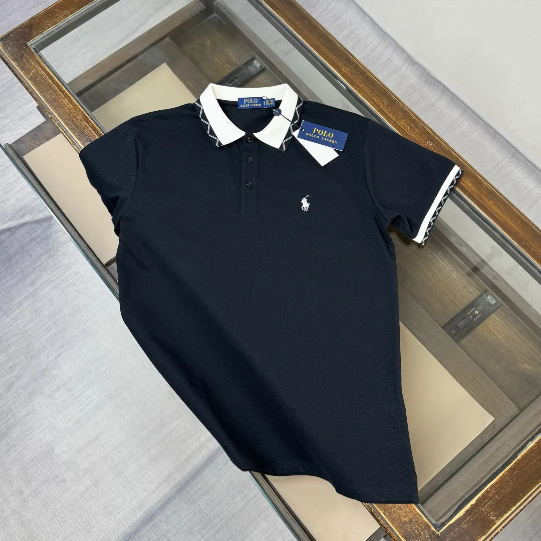 C🌟Polo Ralph Lauren/ 2026 New Arrival polo ～ ✅ Same Style～ ， ！ ， ！ ！ ， ， ， ， 👍 ：Black White Gray Size：M L XL XXL 3XL（ ！）